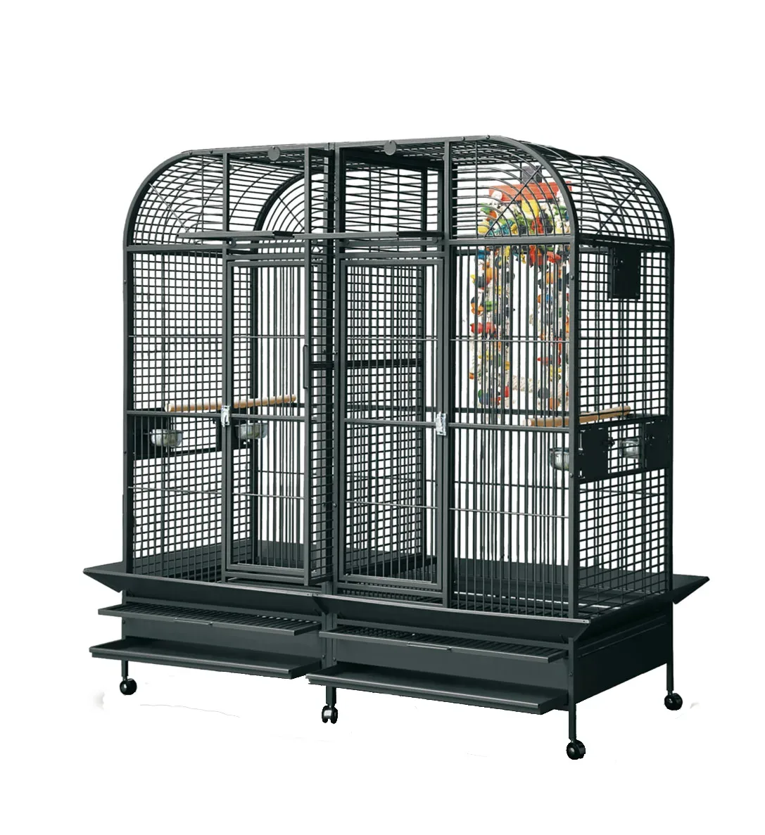 Rainforest Castello II Mini Double Parrot Cage