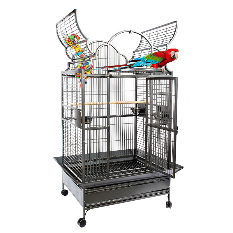 Rainforest Ara 1 Large Open Top Parrot Cage Parrotize UK