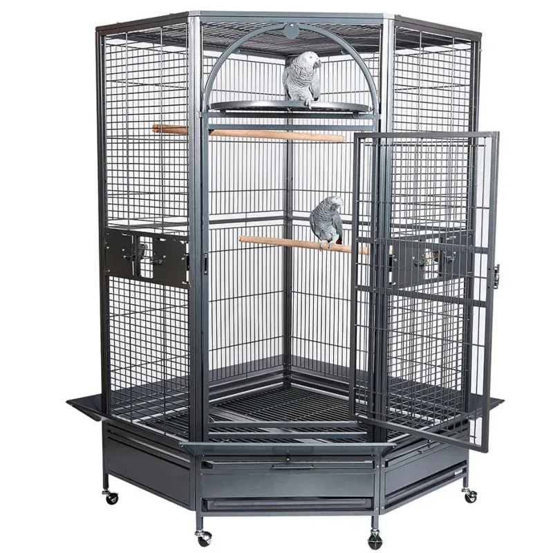 Rainforest Toronto Large Corner Parrot Cage
