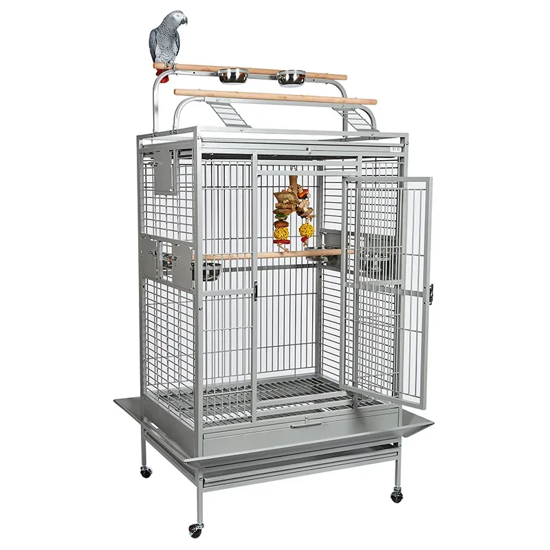 Rainforest Santos Play Top Parrot Cage - Image 2