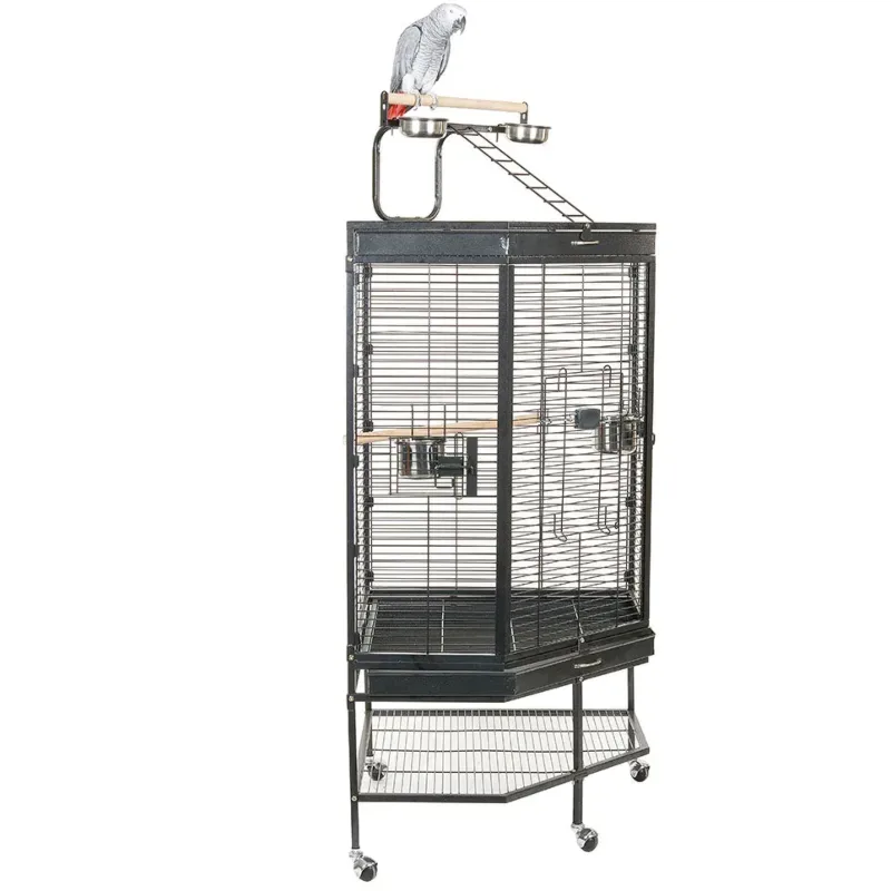 Liberta Alaska Play Top Corner Parrot Cage - Image 2