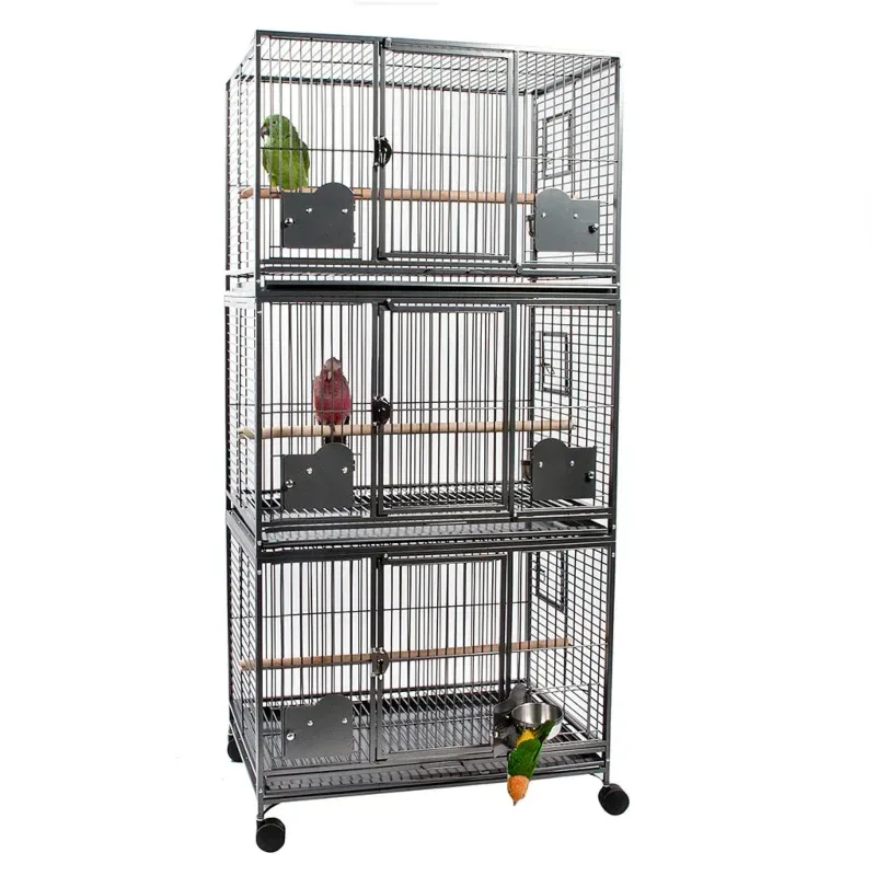 Rainforest Parrot Grande Triple Breeder Cage