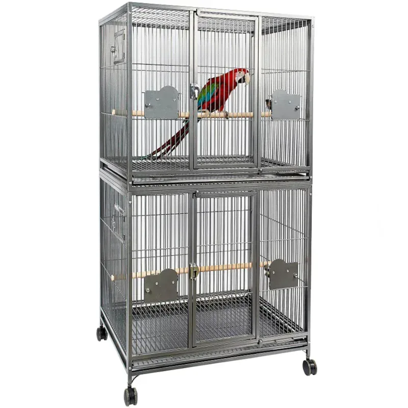 Rainforest Parrot Double Breeder Cage